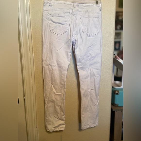 Fred Marshall white jeans size 7 - Picture 3 of 4